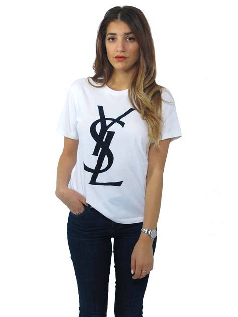 ysl t shirt graphic tee|YSL denim shirt.